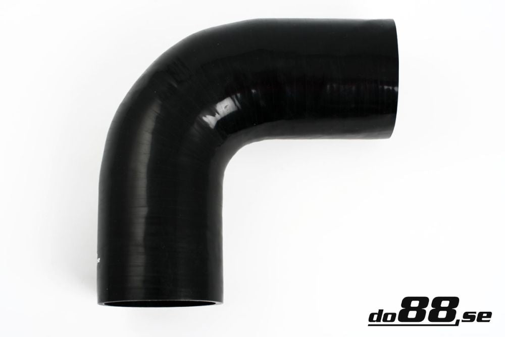 Silicone Hose Black 90 degree 4,25'' (108mm) - Harrys Euro