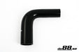 Silicone Hose Black 90 degree 1 - 1,375'' (25 - 35mm) - Harrys Euro
