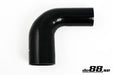 Silicone Hose Black 90 degree 2,375 - 2,75'' (60 - 70mm) - Harrys Euro