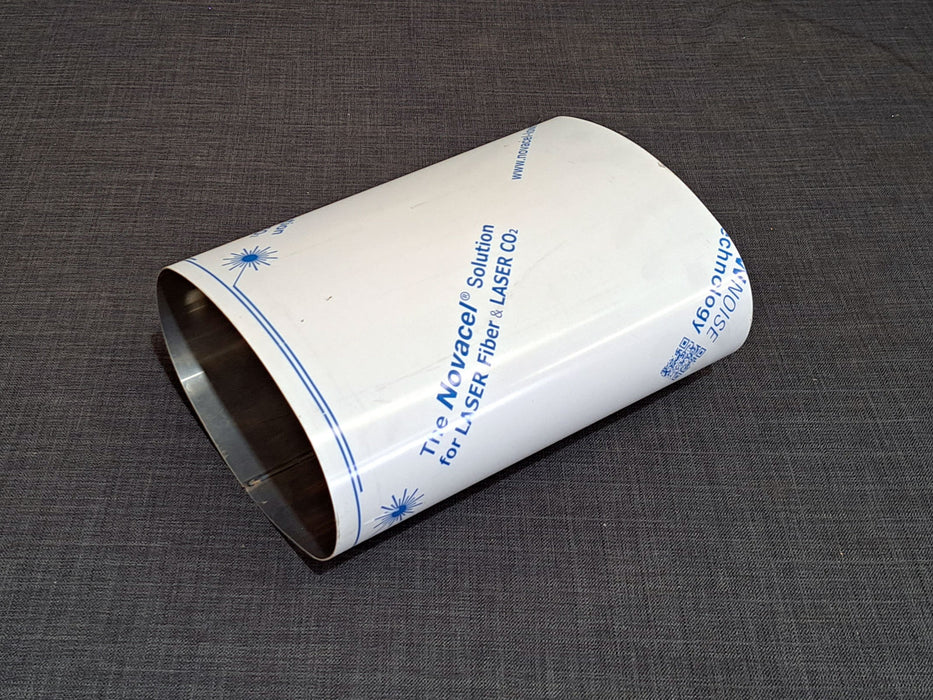 10×5inch Oval Stainless Steel Exhaust Silencer Casing