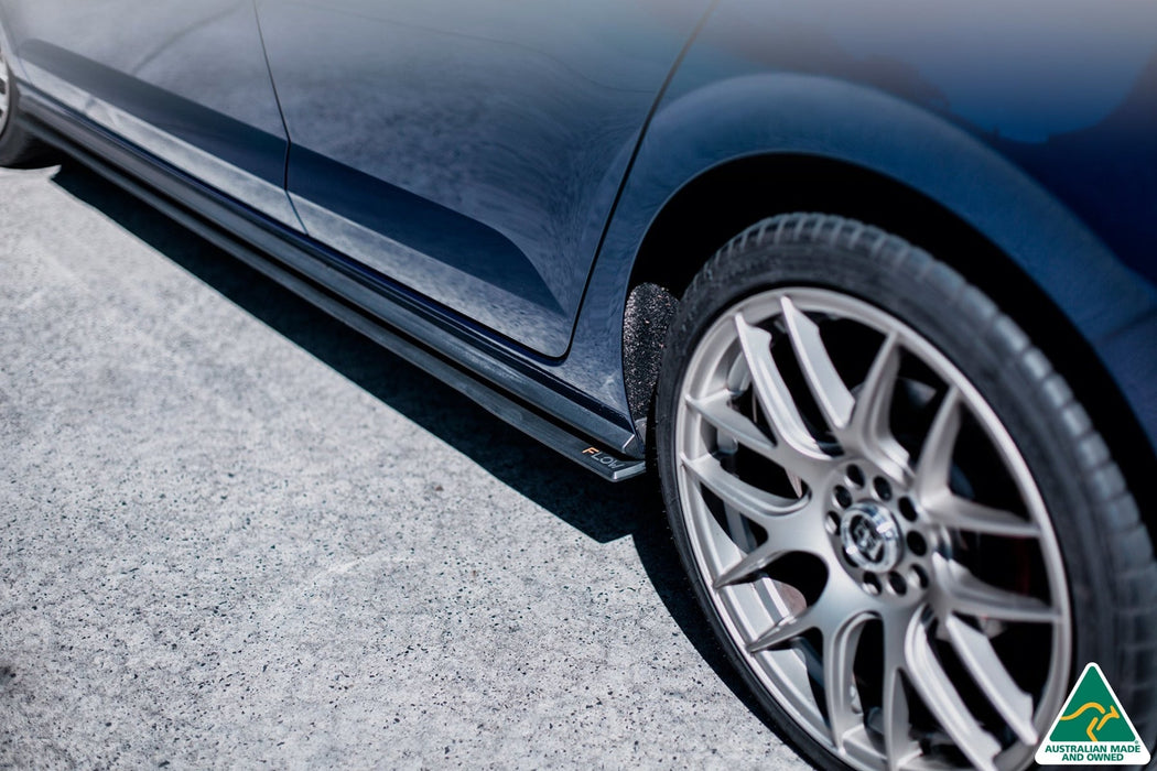 AW Polo GTI Side Skirt Splitters (Pair)-Flow Designs