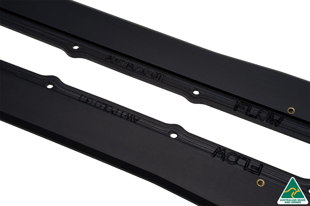 AW Polo GTI Side Skirt Splitters (Pair)-Flow Designs