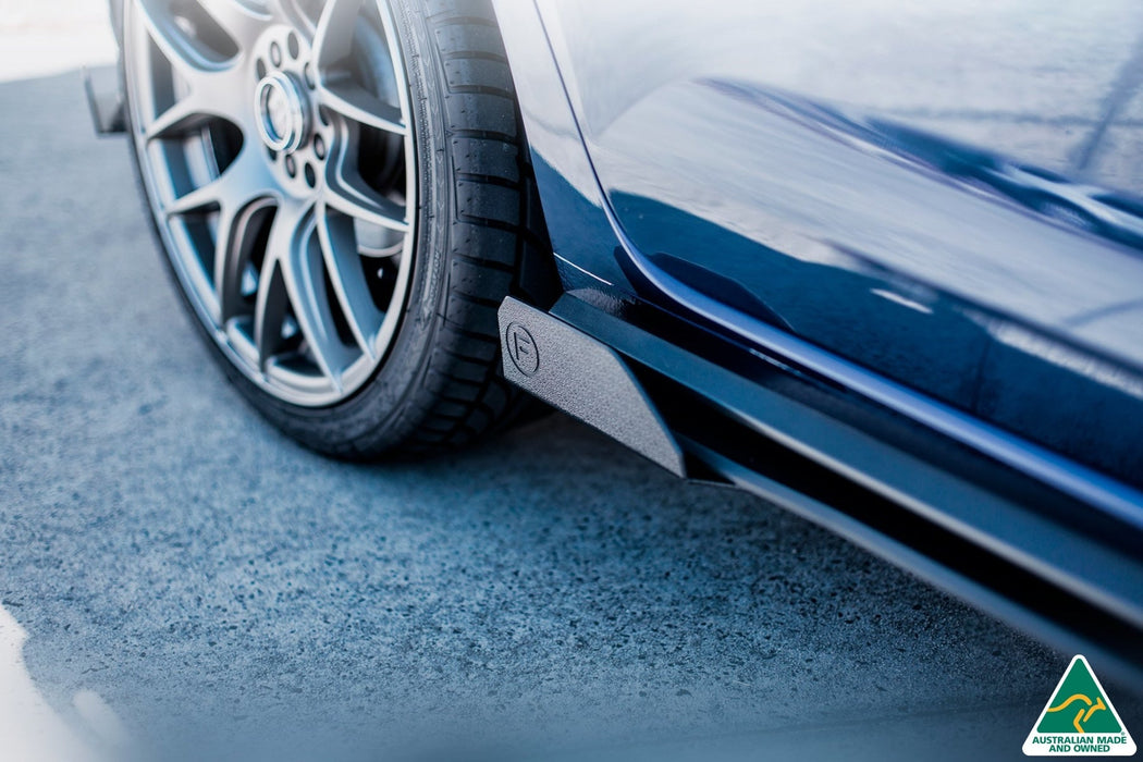 AW Polo GTI Side Skirt Splitters (Pair)-Flow Designs