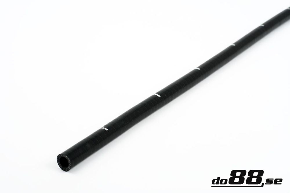 Silicone Hose Black straight length 0,75'' (19mm)
