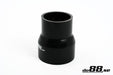 Silicone Hose Black 2,375 - 3'' (60-76mm) - Harrys Euro
