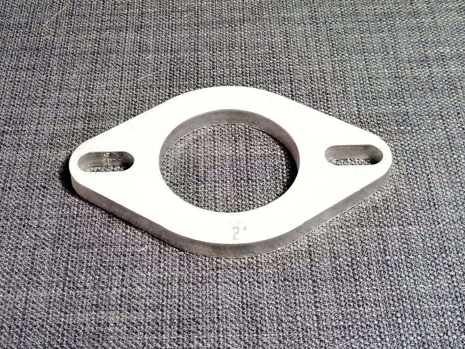2 Bolt 50mm (2.0inch) Universal Stainless Steel Exhaust Flange