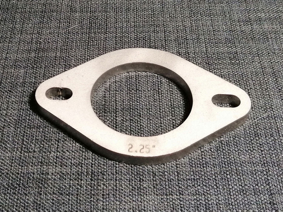 2 Bolt 57mm (2.25inch) Universal Stainless Steel Exhaust Flange