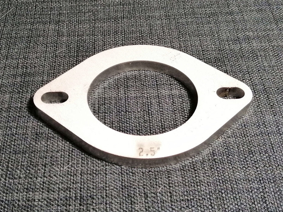 2 Bolt 63mm (2.5inch) Universal Stainless Steel Exhaust Flange