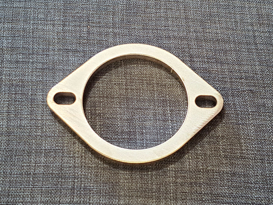 2 BOLT 90MM BORE X 8MM THICK STAINLESS STEEL FLANGE - Harrys Euro