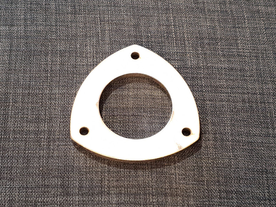 3 BOLT 63MM BORE X 8MM THICK Universal Stainless Steel Exhaust Flange - Harrys Euro