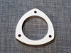 3 BOLT 76MM BORE X 8MM THICK Universal Stainless Steel Exhaust Flange - Harrys Euro