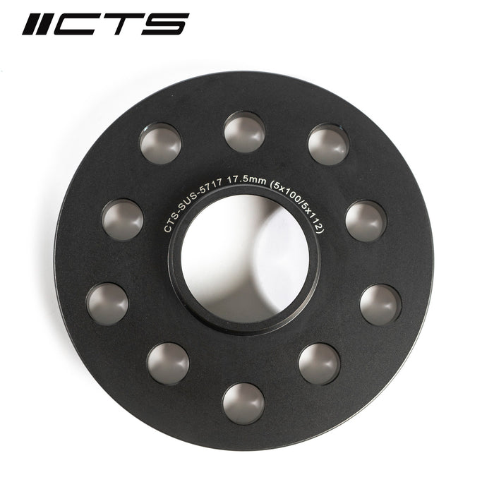 CTS Turbo Hubcentric Wheel Spacers (with Lip) +17.5mm | 5x100 | 5x112 CB 57.1 - VW/AUDI - Harrys Euro