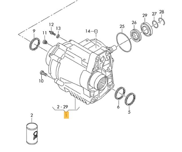 AUDI FRONT BEVEL BOX | RS3 8V | REBUILT