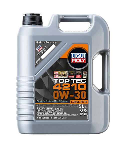 Liqui Moly Top Tec 4210 0W-30 5L - Harrys Euro