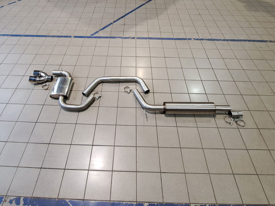Seat Leon 1.8TSi Mk3 - Cat back exhaust (Silenced) - Harrys Euro