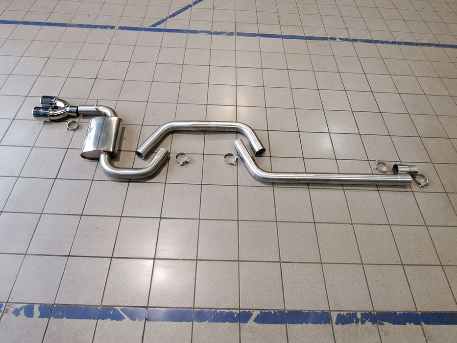 Seat Leon 1.8 TSi Mk3 - Cat back exhaust (Non Resonated) - Harrys Euro