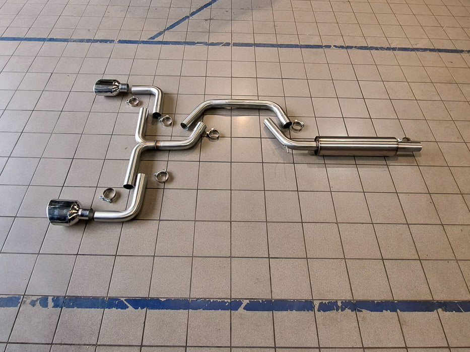 Seat Leon Cupra 280 - Cat back exhaust (Resonated) - Harrys Euro