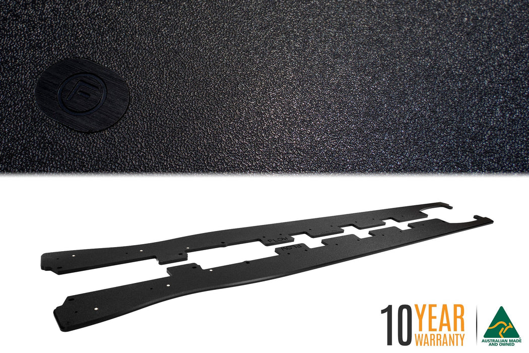 ZD8 BRZ STI Side Skirt Splitters (TEXTURED: Pair)-Flow Designs