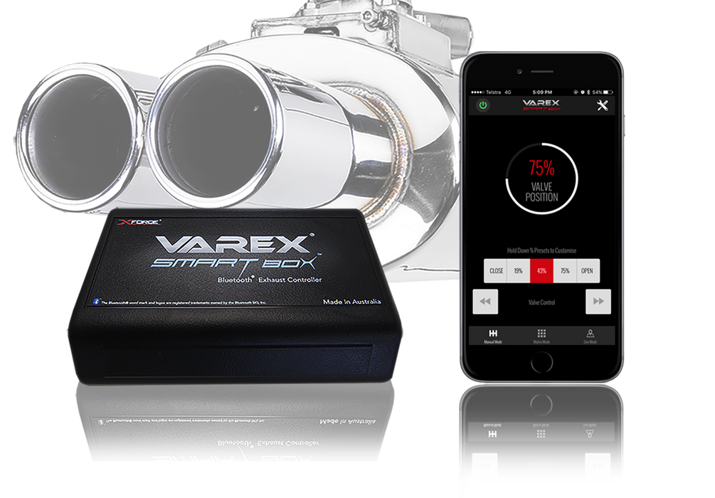 EXHAUST SOUND ADJUST VAREX SMART BOX - IOS or ANDROID Control