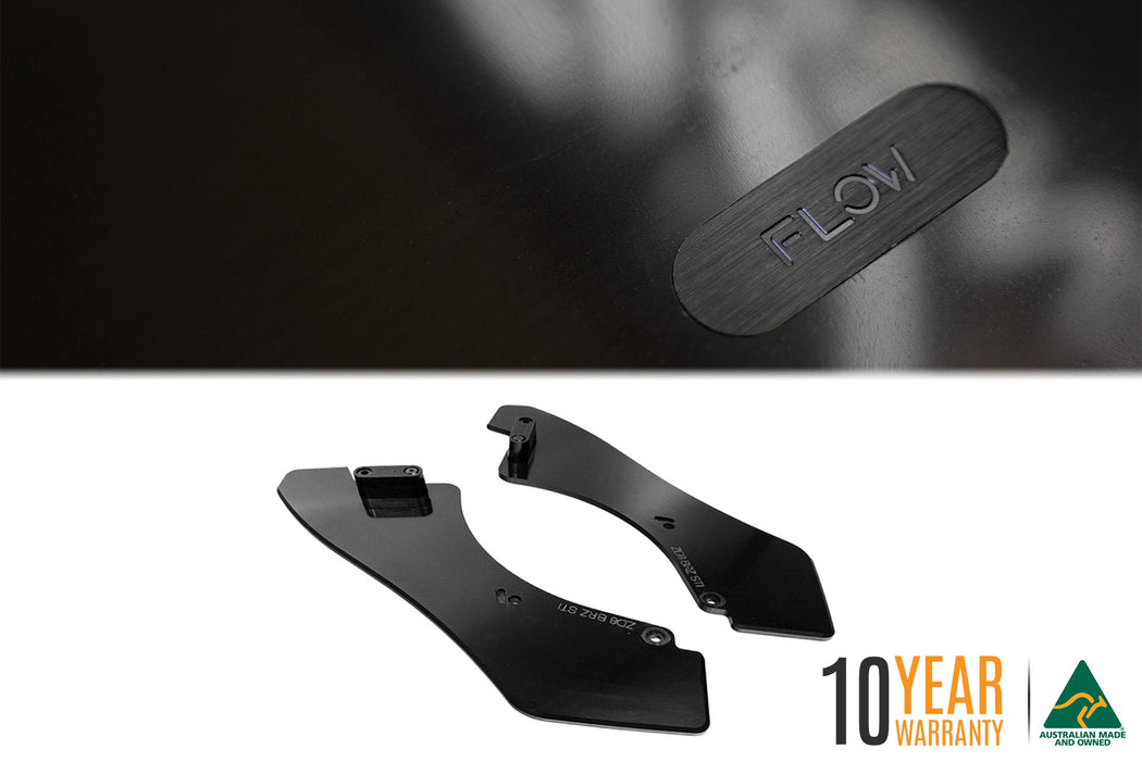 ZD8 BRZ STI Rear Spats (GLOSS; Pair)-Flow Designs