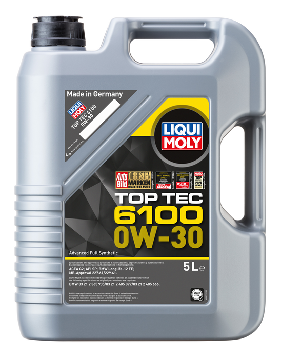 Liqui Moly Top Tec 6100 0W-30 - Harrys Euro