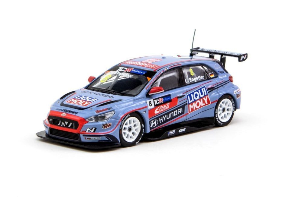 Tarmac Works 1/64 Hyundai i30N TCR Malaysia 2019 Champion-Flow Designs