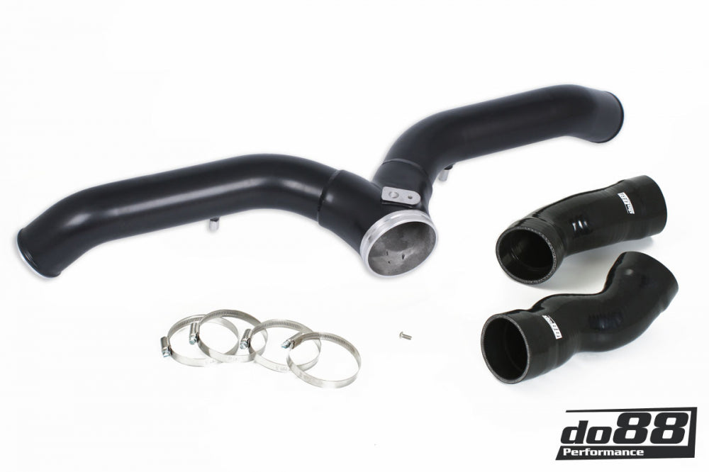 Porsche 997.1 Turbo Y-Pipe, Black for ICM-200 do88 IC