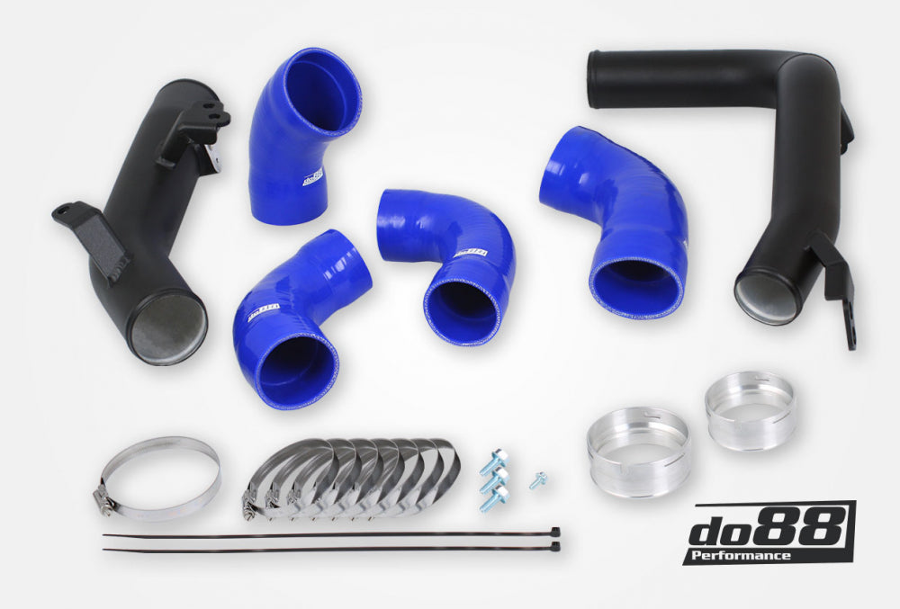 Volvo S60 V60 XC60 V90 S90 XC90 SPA Pressure pipes, Diesel, do88 IC, Blue hoses