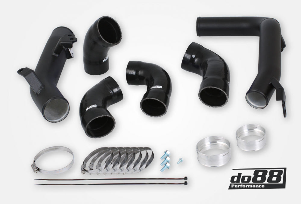 Volvo S60 V60 XC60 V90 S90 XC90 SPA Pressure pipes, Diesel, do88 IC, Black hoses