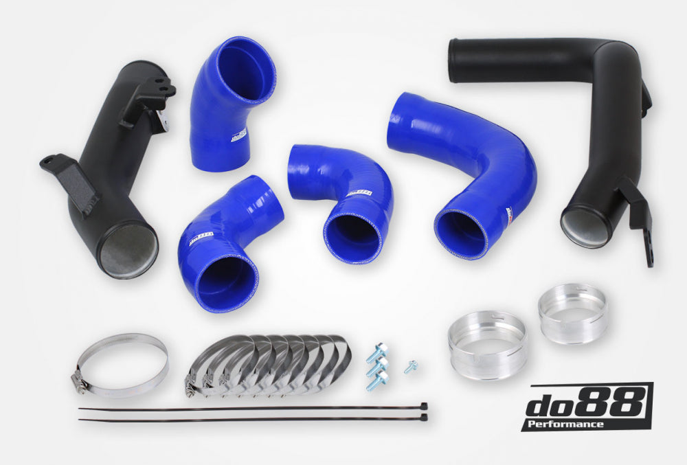Volvo S60 V60 XC60 V90 S90 XC90 SPA Pressure pipes, T8 Petrol, do88 IC, Blue hoses