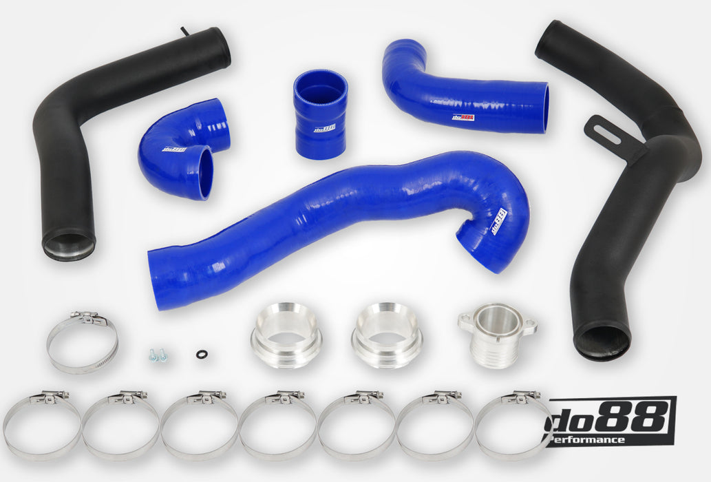 SAAB 9-5 2.0t 2010-2011 Pressure pipes with Blue hoses