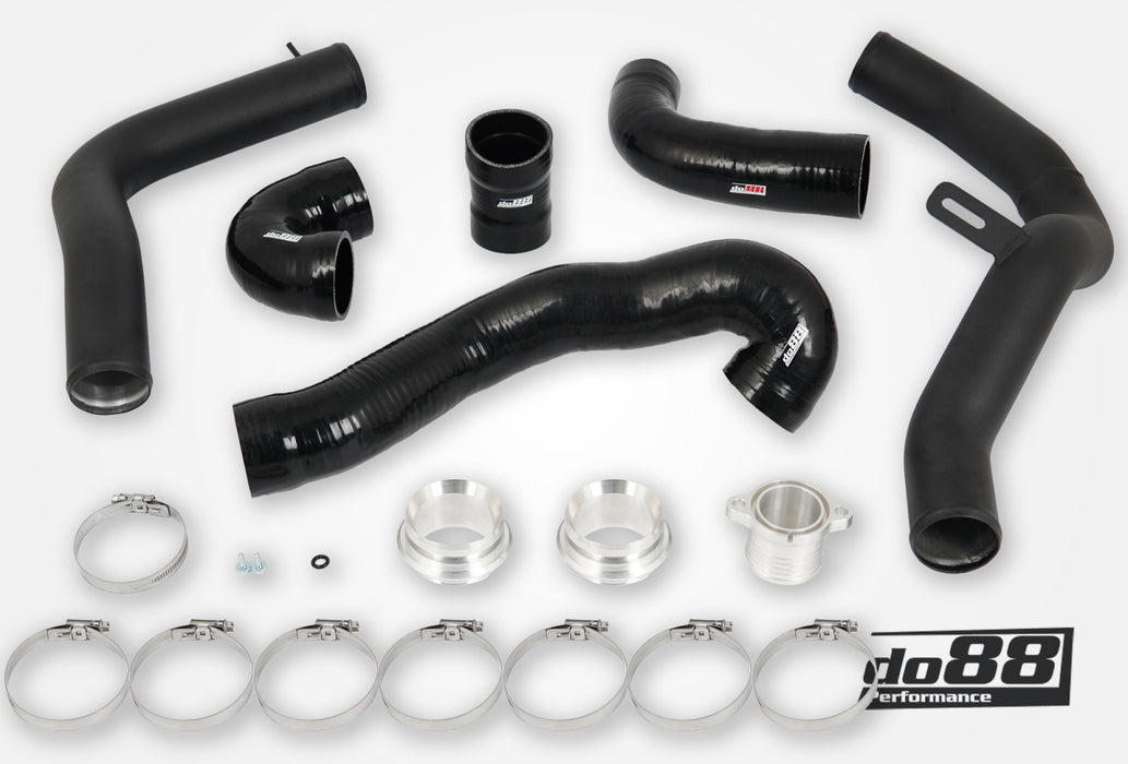 SAAB 9-5 2.0t 2010-2011 Pressure pipes with Black hoses