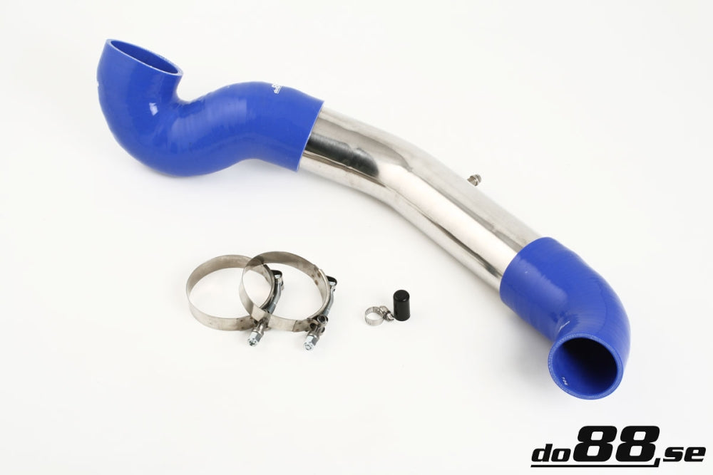 Volvo S60R V70R 04-07 Lower Intercooler pipe, Blue