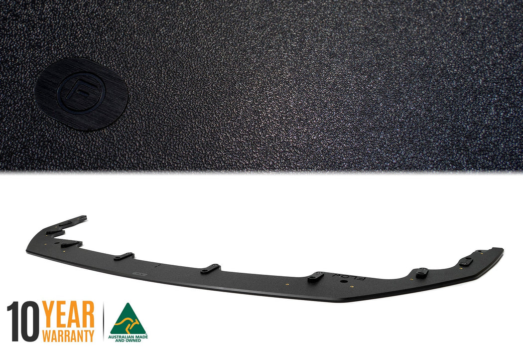 Corolla GR Chassis Mounted Front Lip Splitter (TEXTURED)-Flow Designs