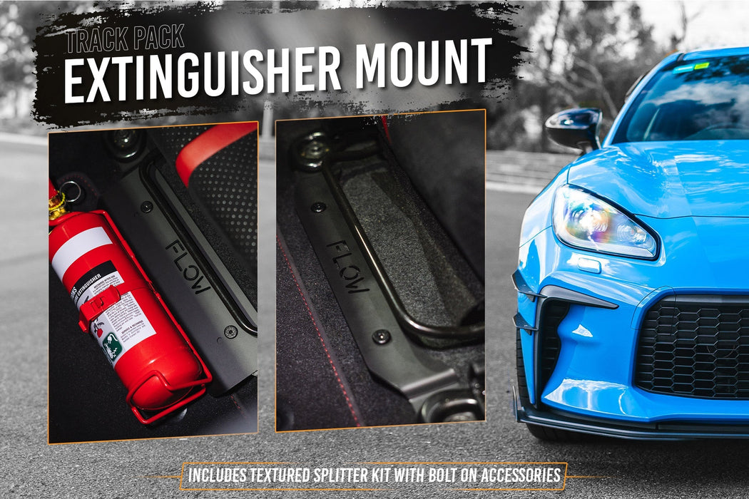GR86 ZN8 Full Lip Splitter Set (TEXTURED BLACK)-Flow Designs
