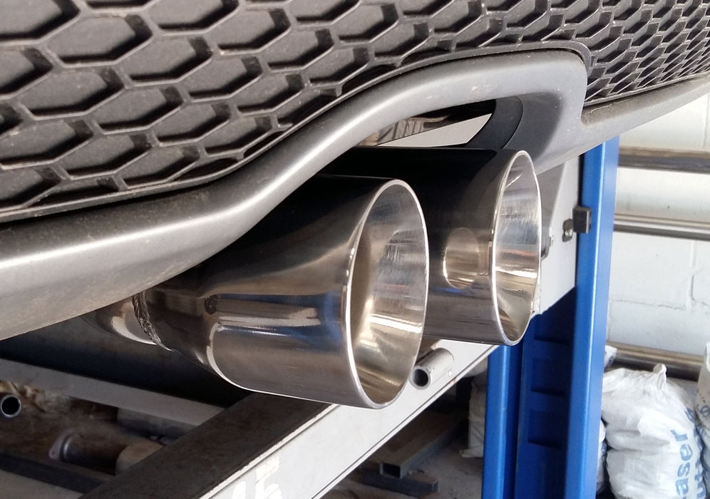 Volkswagen Scirocco 2.0 TDI Mk3 Rear Silencer Delete