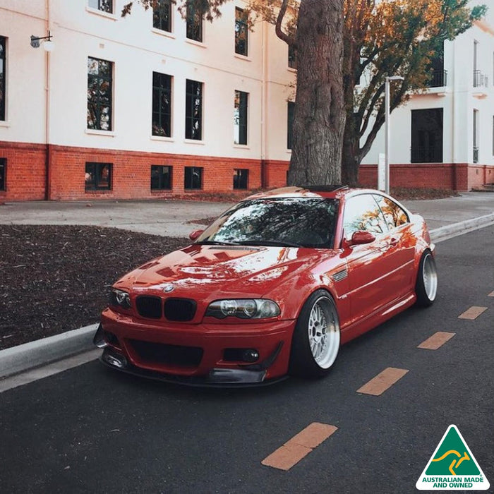 BMW E46 M3 Front Splitter v2-Flow Designs