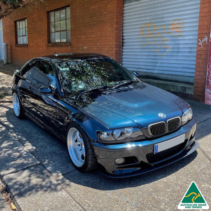 BMW E46 M3 Front Splitter v2-Flow Designs