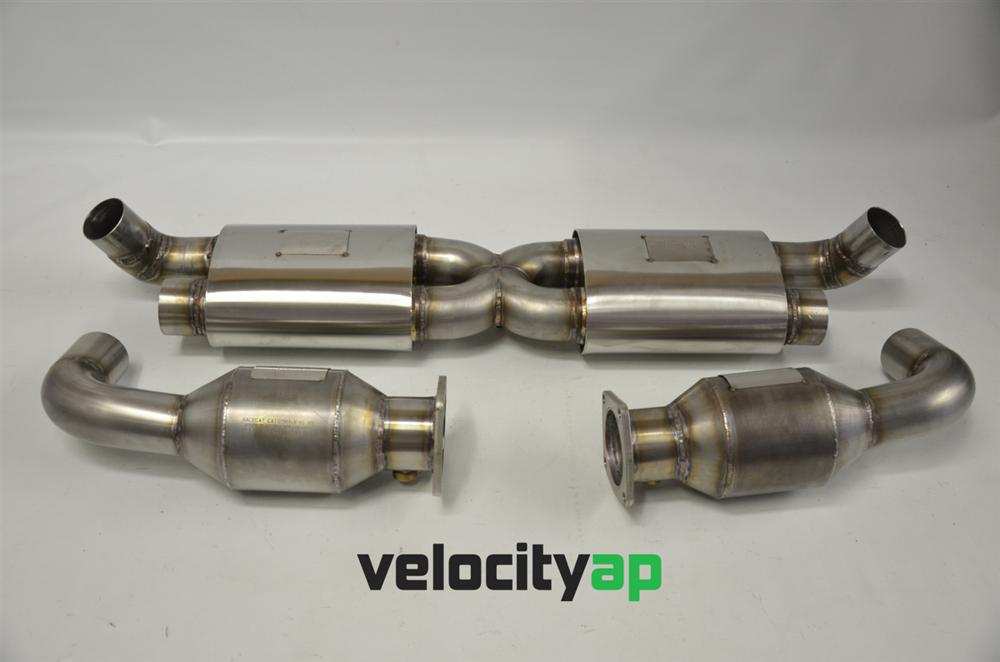 VelocityAP Porsche 997 Gen 1 Turbo SuperSport XPipe Exhaust