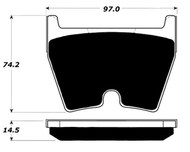 VelocityAP Audi RS3 & TTRS Porterfield R4-S Brake Pads Front AP 1029.2