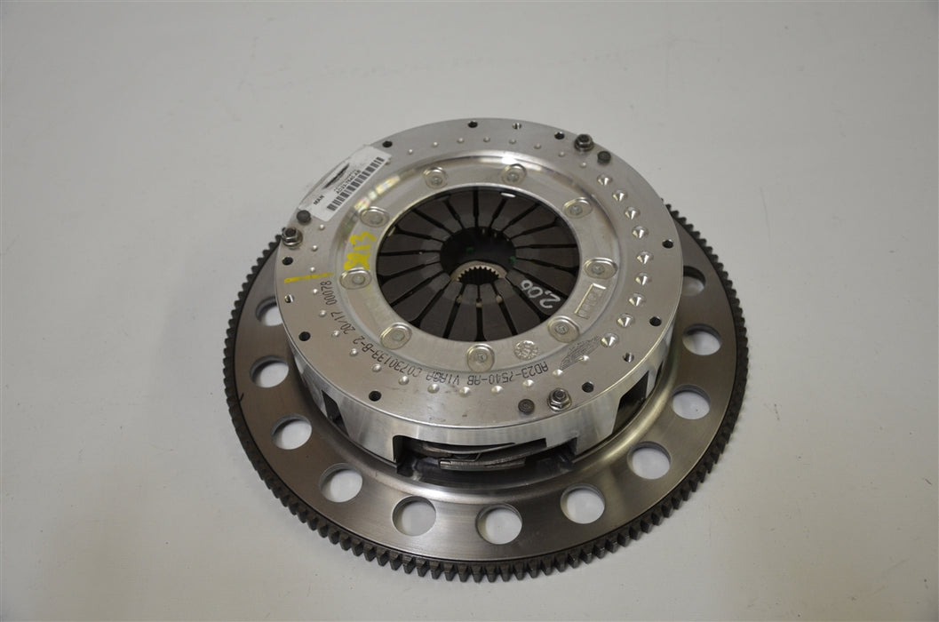 VelocityAP Aston Martin V8 Vantage Twin Plate Organic Clutch & Lightweight Flywheel OEM Replacement Manual + ASM (Sportshift)