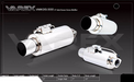 VAREX SOUND ADJUST MUFFLER 3.0 Inch VMK2G-300 - Harrys Euro