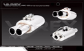 VAREX SOUND ADJUST MUFFLER 2.5 Inch VMK7-250 - Harrys Euro