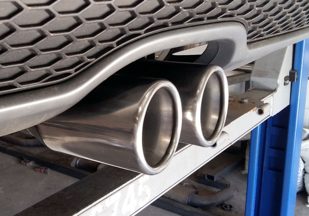 Volkswagen Scirocco 2.0 TDI Mk3 Rear Silencer Delete