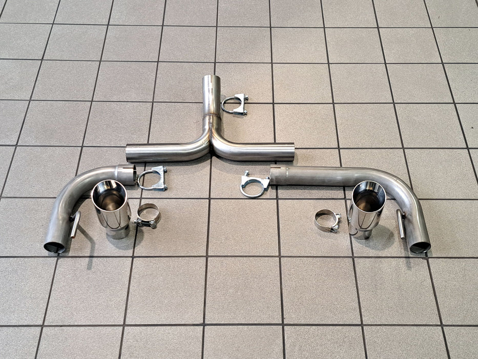 Vauxhall Astra K 1.4 Turbo - Twin exit rear silencer delete