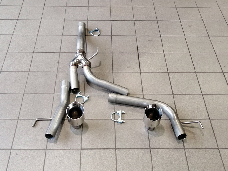 Vauxhall Corsa D VXR Nurburgring Rear Silencer Delete - Harrys Euro