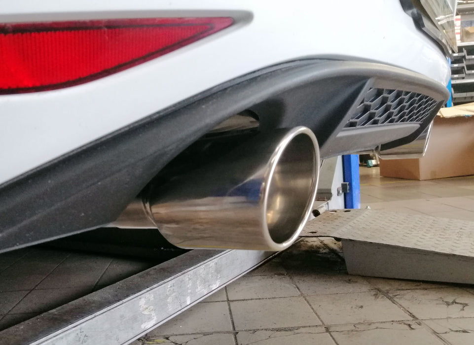 Volkswagen Golf GTi Mk7/Mk7.5 - Cat back exhaust (Resonated) - Harrys Euro