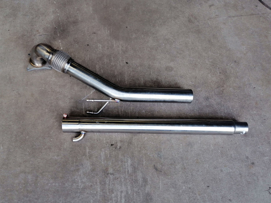 Volkswagen Golf R Mk6 3inch Stainless Steel Decat Downpipe
