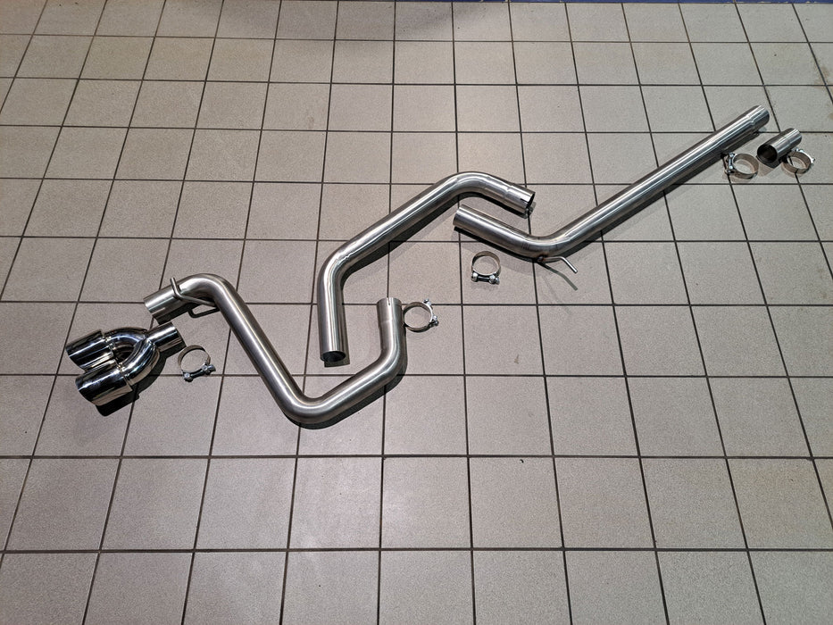 Volkswagen Golf Mk7 2.0GTD - Cat back exhaust (Unsilenced) - Harrys Euro