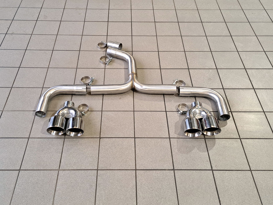 Volkswagen Golf Mk7.5 1.5TSi Golf R Style Rear Silencer Delete